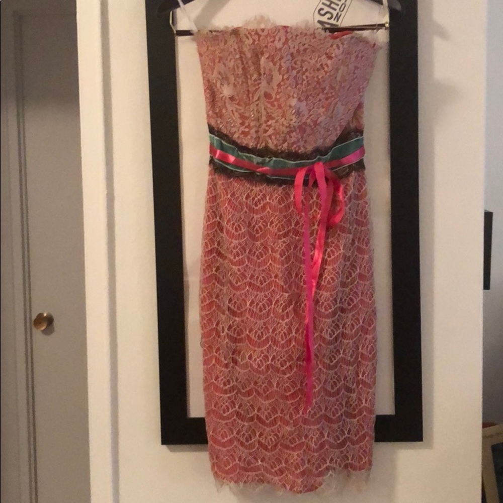 Pink lace dress - Corey Lynn Calter - CLC - size 0